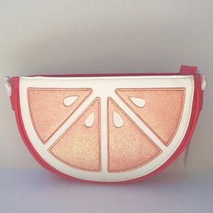 Charming Charlie Citrus Slice Crossbody NWT